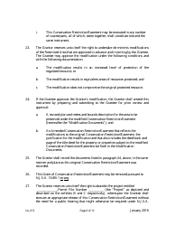 Grant of Conservation Restriction/Easement (Forest Preservation Area) - New Jersey, Page 8