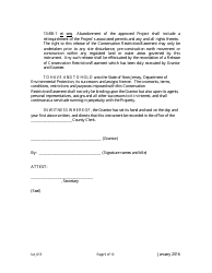 Grant of Conservation Restriction/Easement (Forest Preservation Area) - New Jersey, Page 9