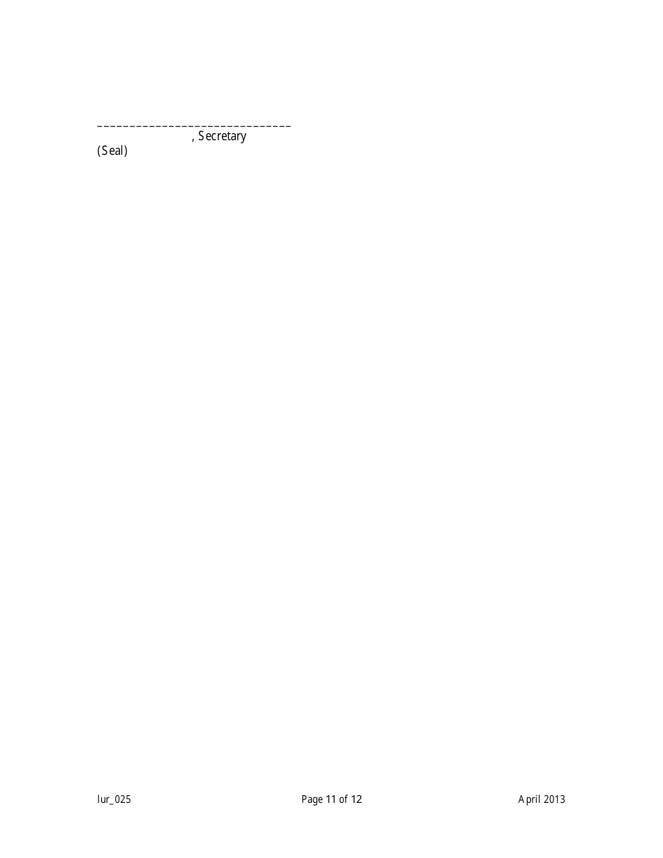 Grant of Conservation Restriction / Easement (Highlands Preservation Area Approval) - New Jersey, Page 11