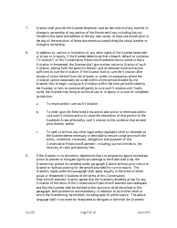 Grant of Conservation Restriction/Easement (Highlands Preservation Area Approval) - New Jersey, Page 5