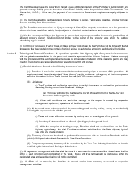 Form M-60 Vegetation Clearing Agreement - Oklahoma, Page 4
