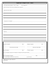 NJDMAVA Form 20.1 Drug Testing Policy for Direct Care Employees Supervisor&#039;s Report Form - New Jersey, Page 2
