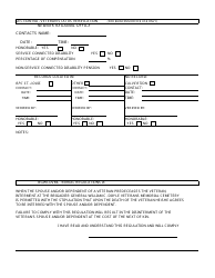 NJDMAVA Form 24P Eligibility for Interment at William C. Doyle Veteran&#039;s Cemetery - New Jersey, Page 2