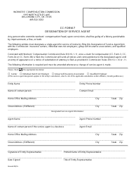 CC- Form 7 &quot;Designation of Service Agent&quot; - Oklahoma