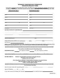 Document preview: Mediation Request Form - Oklahoma