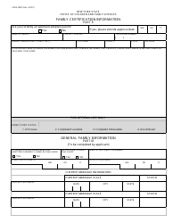 Form LDSS-0857 Application to Adopt - New York, Page 2
