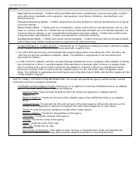 Form LDSS-0857 Application to Adopt - New York, Page 6