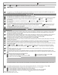 Form AOC-CV-304 Ex Parte Domestic Violence Order of Protection - North Carolina, Page 3