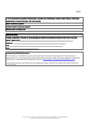 Registration Information for Tobacco Retailer Under the Revenue Administration Act - Newfoundland and Labrador, Canada, Page 3