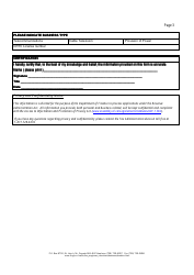 Registration Information for Applicants of the Utility and Cable Television Tax - Newfoundland and Labrador, Canada, Page 3