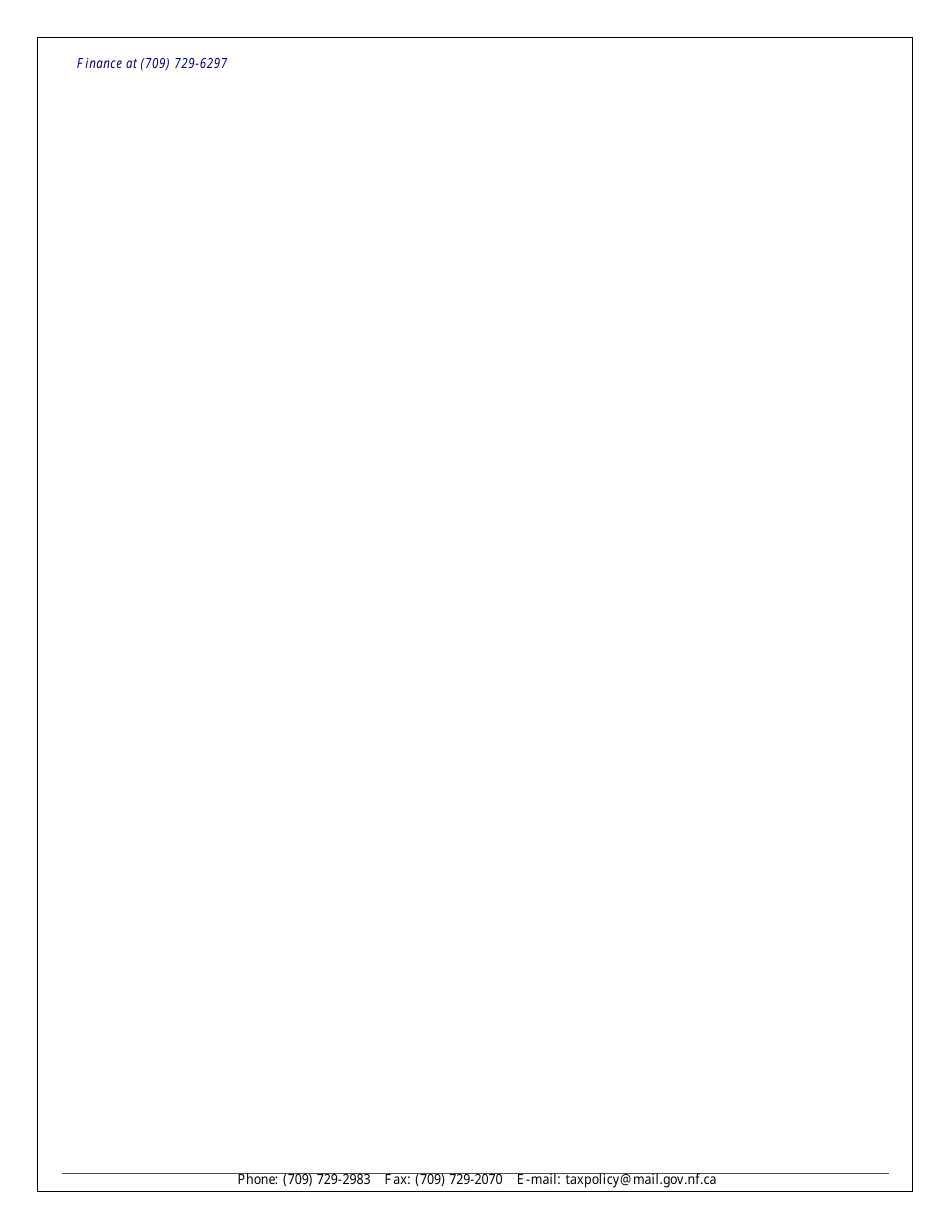Direct Equity Tax Credit Program Application Form - Newfoundland and Labrador, Canada, Page 3