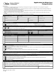 Form C-140 (BWC-1267) Initial Application for Wage Loss Compensation - Ohio