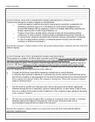 Attachment A Worksheet for Requesting Exceptions to the Diversion Law (Sb 859) - North Carolina, Page 3