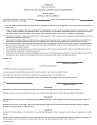 Form 30B Affidavit of Documents - Ontario, Canada