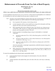 Document preview: Form 10PT15-28057 Request for Payment of Outstanding Sewer and Water Charges From Proceeds of a Property Tax Sale - Prince Edward Island, Canada