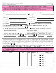 DFA Form 800FP &quot;Application for Family Planning Medical Assistance (Fpma)&quot; - New Hampshire