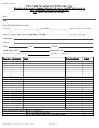 Document preview: Form DC-18A Request for Approval to Sublet on Projects Utilizing the 2007 Specification - New Jersey