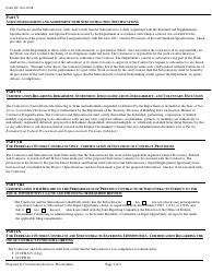 Form DC-18A Request for Approval to Sublet on Projects Utilizing the 2007 Specification - New Jersey, Page 4