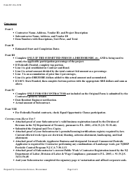 Form DC-18A Request for Approval to Sublet on Projects Utilizing the 2007 Specification - New Jersey, Page 6