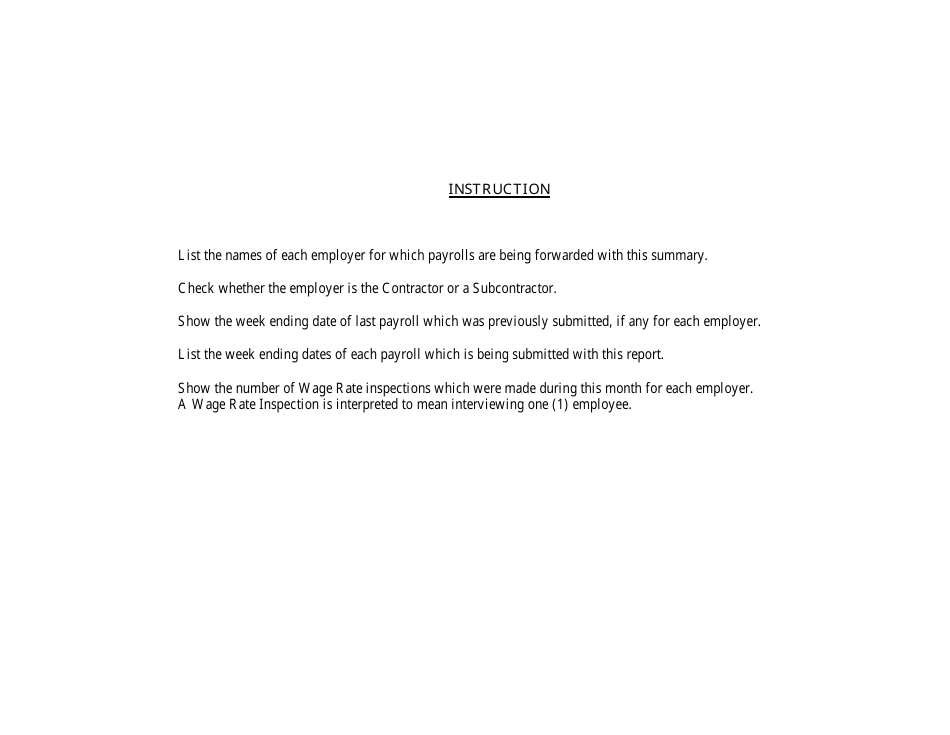 Form DC-128 Quarterly Summary of Contractors Payrolls - New Jersey, Page 2