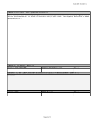 Form DF-16 Request for Approval of Patented/Proprietary Items on Non-fhwa Funded Contracts - New Jersey, Page 2