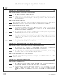 Form AAS-55 Declaration of Compliance With Advisory Standards - New Jersey, Page 4