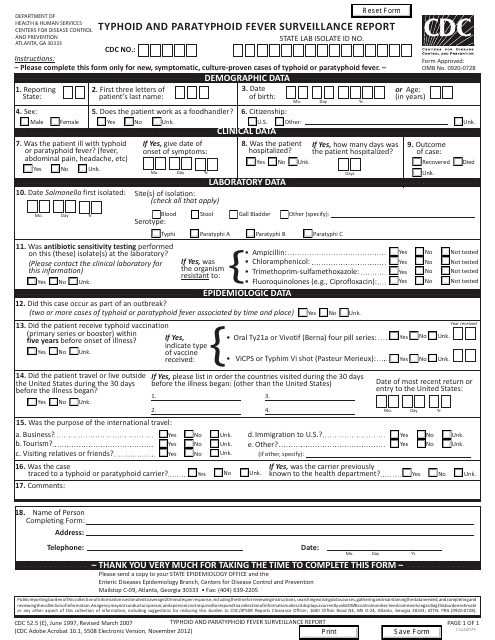 Form CDC52.5  Printable Pdf