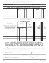 Form CL-34 Laboratory Personnel Qualification Appraisal - New Jersey, Page 2