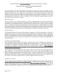 Form CN-7 Application for New or Amended Acute Care Facility License - New Jersey, Page 2