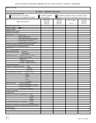 Form CN-7 Application for New or Amended Acute Care Facility License - New Jersey, Page 4