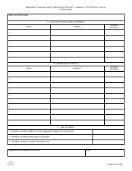 Form CL-50 Brokers and Reagent Manufacturers - Annual Statistical Data - New Jersey, Page 2