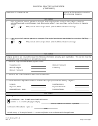 Form CN-11 Surgical Practice Application for Registration, Renewal, Relocation, Transfer of Ownership - New Jersey, Page 4