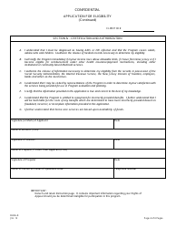 Form DHAS-8 Application for Eligibility for the HIV Home Care Program - New Jersey, Page 4