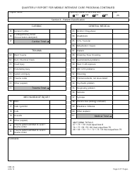 Form EMS-24 Quarterly Report of Mobile Intensive Care Program - New Jersey, Page 4