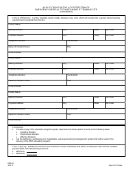 Form EMS-44 Emergency Medical Technician-Education Program Application for Accreditation - New Jersey, Page 3