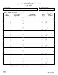Form EMS-57 Basic Life Support (Bls) Application for Provider Recertification - New Jersey, Page 3