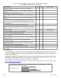 Form F-26 Self-inspection Checklist for Wholesale Food Establishments - New Jersey, Page 2
