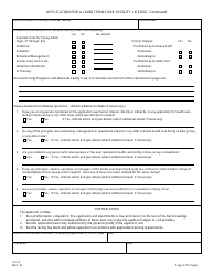 Form LCS-9 Application for a Long-Term Care Facility License - New Jersey, Page 5