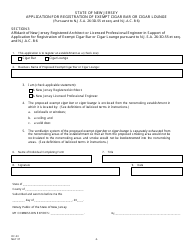 Form OC-53 Application for Registration of Exempt Cigar Bar or Cigar Lounge - New Jersey, Page 9