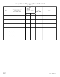 Form OTC-3 Mom&#039;s Quit Connection (Mqc) Monthly Activity Report - New Jersey, Page 6