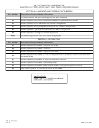 Instructions for Form EMS-25 Quarterly Report of Specialty Care Transport Units - New Jersey, Page 3