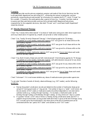 Instructions for Form TB-70 New Jersey Tuberculosis Case, Suspect and Status Report - New Jersey, Page 23