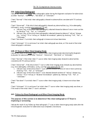 Instructions for Form TB-70 New Jersey Tuberculosis Case, Suspect and Status Report - New Jersey, Page 8