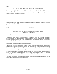 Form SI-1 Statement of Interest - New Jersey, Page 2
