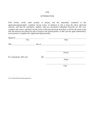 Timeshare Registration Application - New Jersey, Page 10