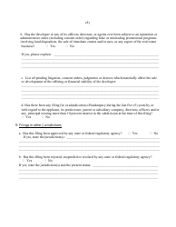 Timeshare Registration Application - New Jersey, Page 8