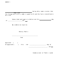 Form OGRCR-1 Claim for Refund Distributed Funds - New Mexico, Page 2