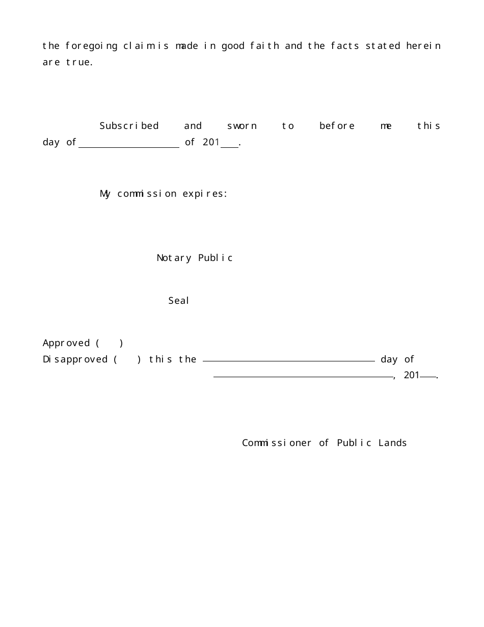 Form OGRCR-2 Claim for Refund Non-distributed Funds - New Mexico, Page 2