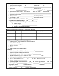 Form SF08 Seed Arbitration Grower Data Form - North Carolina, Page 2