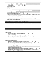 Form SF08 Seed Arbitration Grower Data Form - North Carolina, Page 3